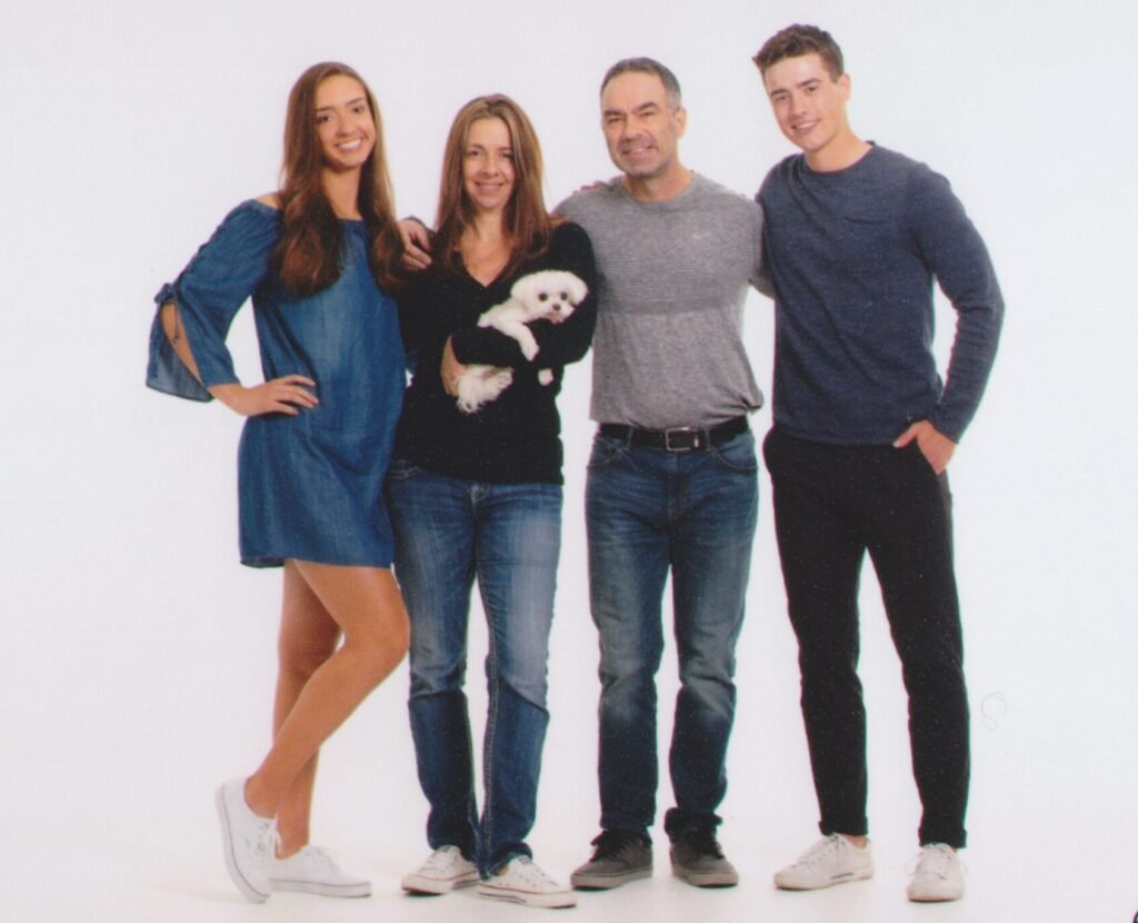 Dr. Sean Dunkle and his family. Dr. Sean Dunkle is a chiropractor at Care Chiropractic in Marion, IA. We serve the Marion, Cedar Rapids, Hiawatha and surrounding areas.