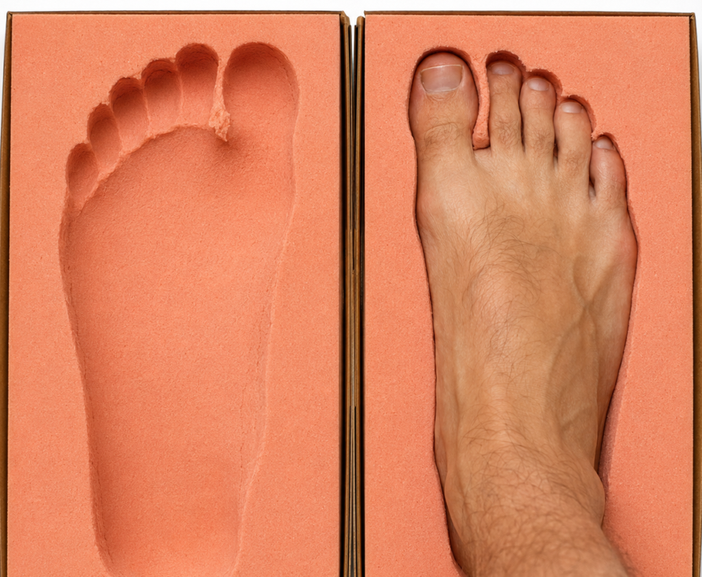Orthotic Fitting at Care Chiropractic in Marion Ia 52302.