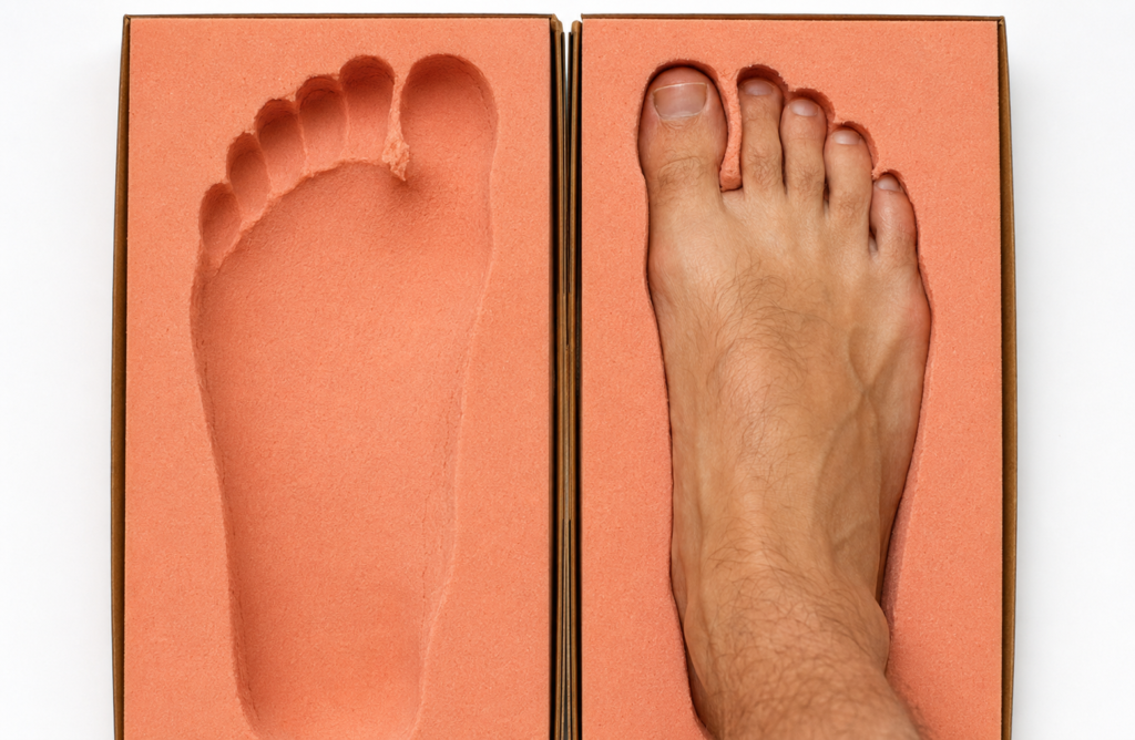 Orthotic Fitting at Care Chiropractic in Marion IA 52302.