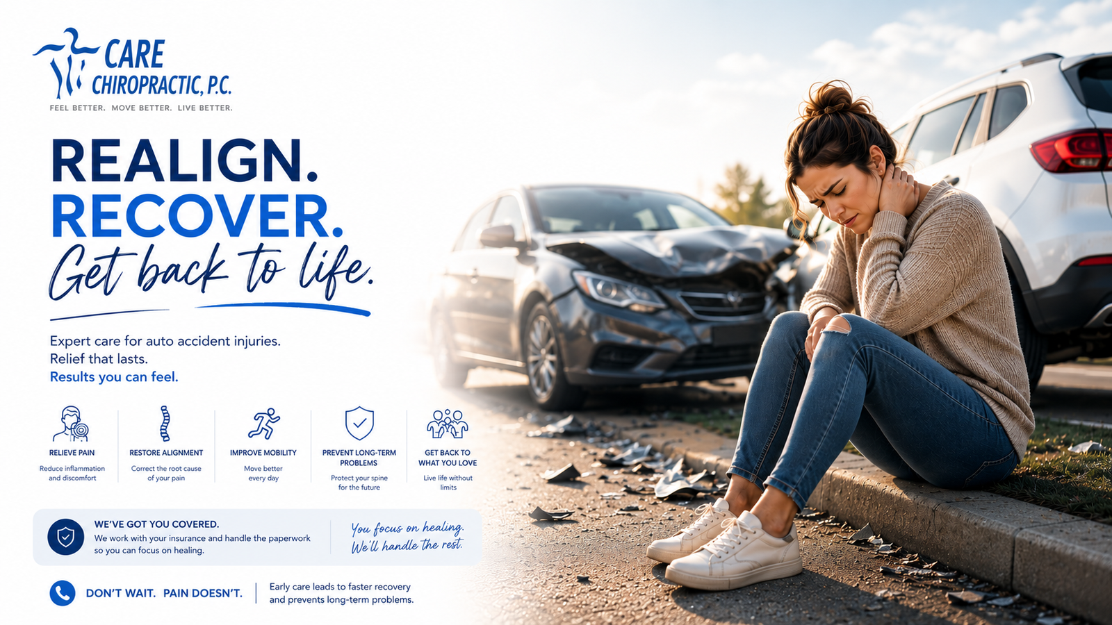 Auto Accident Care att Care Chiropractic in Marion IA