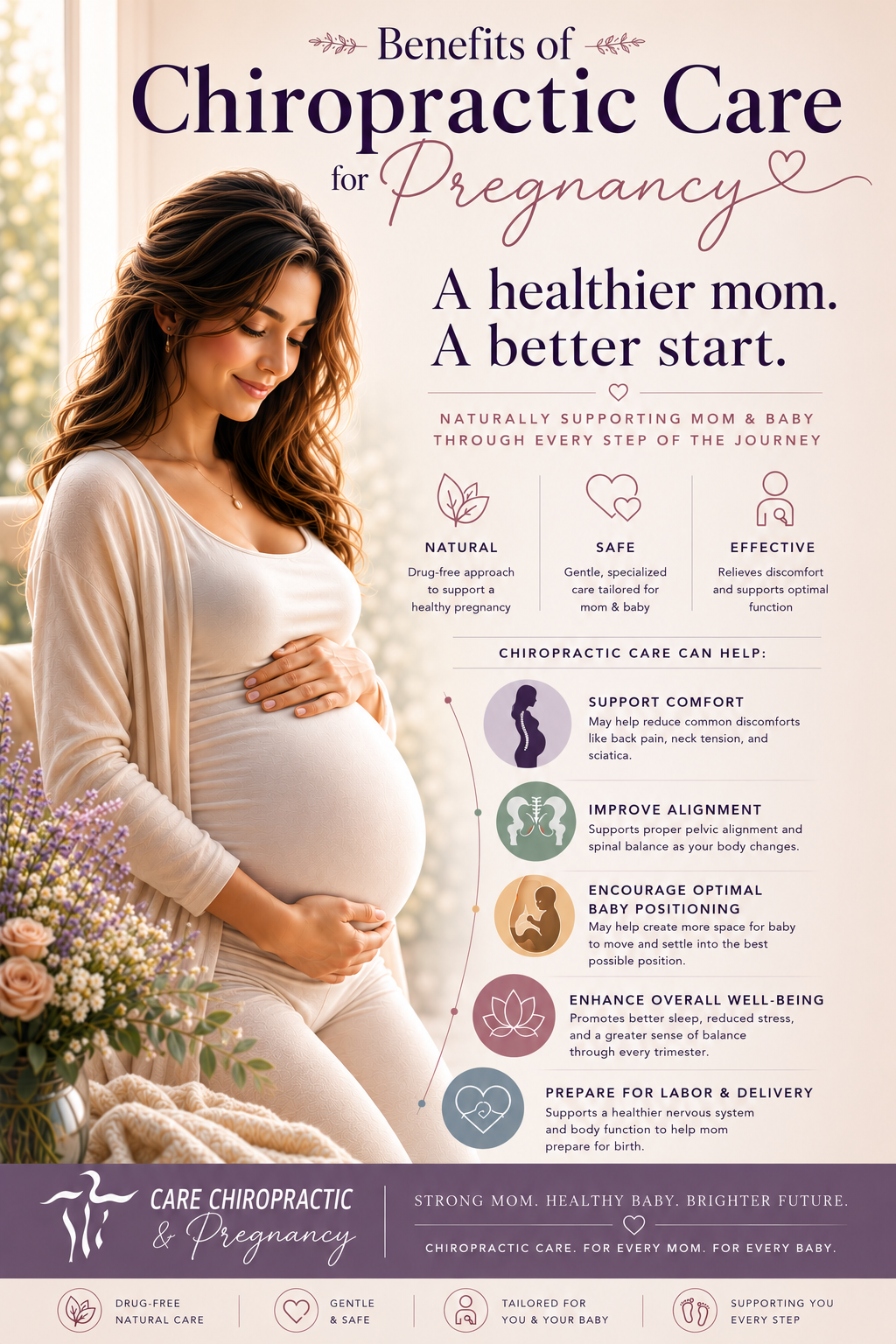 Get Pregnancy Chiropractic at Care. Chiropractic in Marion IA.