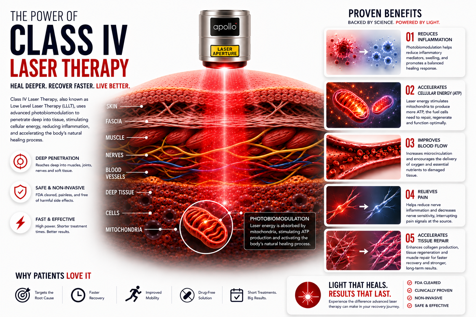 Class 4 Cold Laser Therapy at Care Chiropractic in Marion IA
